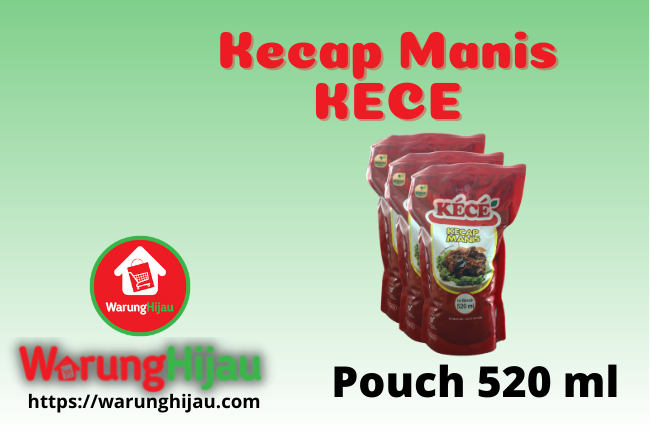 Kecap Manis KECE Pouch 520 ml 