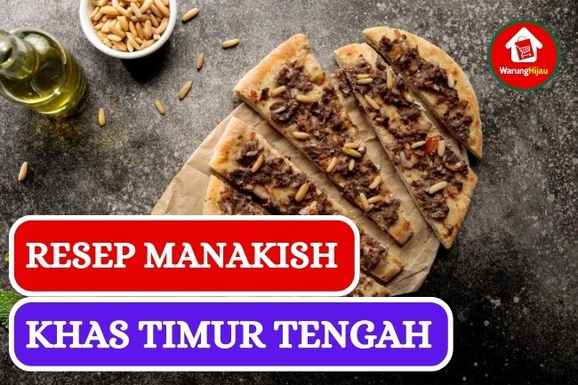 Cara Mudah Membuat Manakish, Pizza Khas Timur Tengah