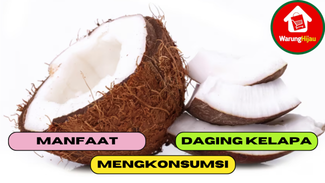 7 Manfaat Dari Mengkonsumsi Daging Kelapa