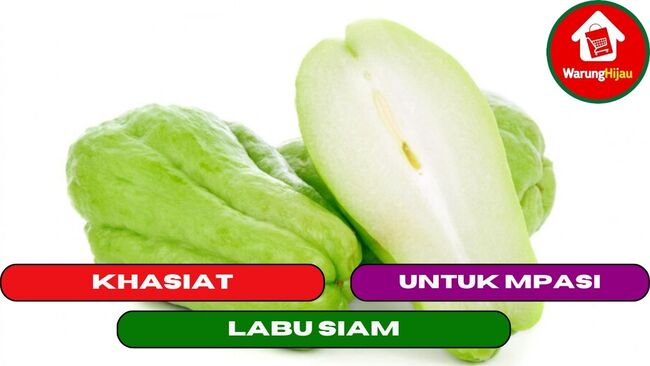 10 Khasiat Labu Siam Untuk MPASI