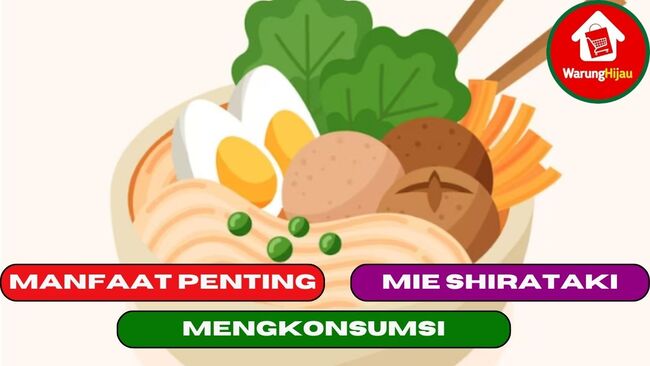 4 Manfaat Penting Mengkonsumsi Mie Shirataki Untuk Tubuh