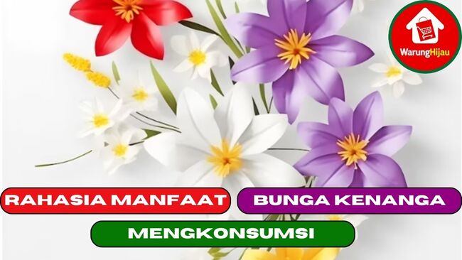 10 Rahasia Manfaat Mengkonsumsi Bunga Kenanga