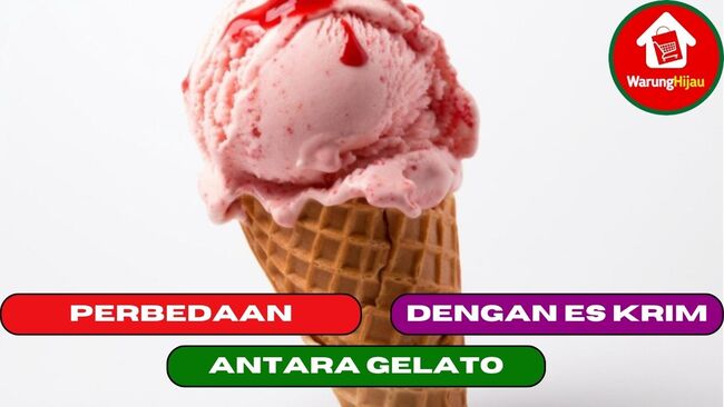 3 Perbedaan Mendasar antara Gelato dengan Es Krim