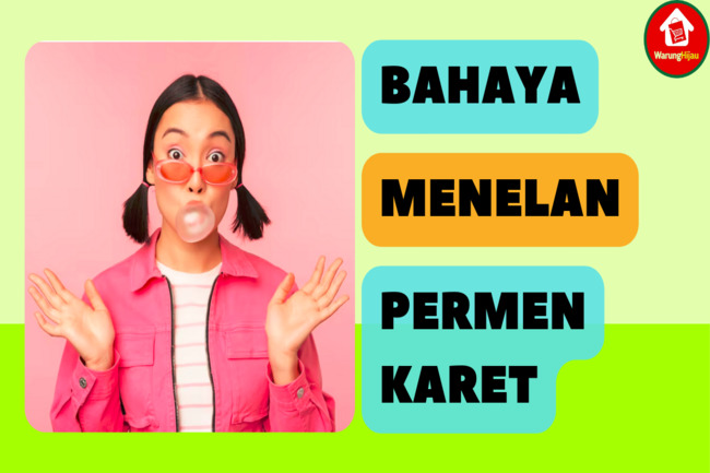 Simak Bahaya Menelan Permen Karet bagi Tubuh